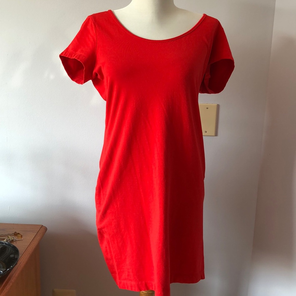 H&M Basic Red Dress